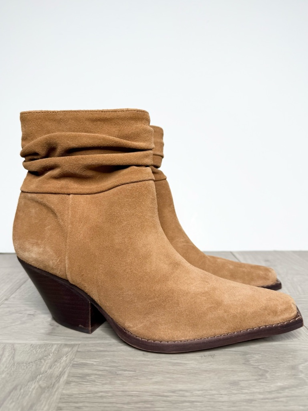 Vince Camuto Nerlinji Brown Suede Boot 7 1/2 M